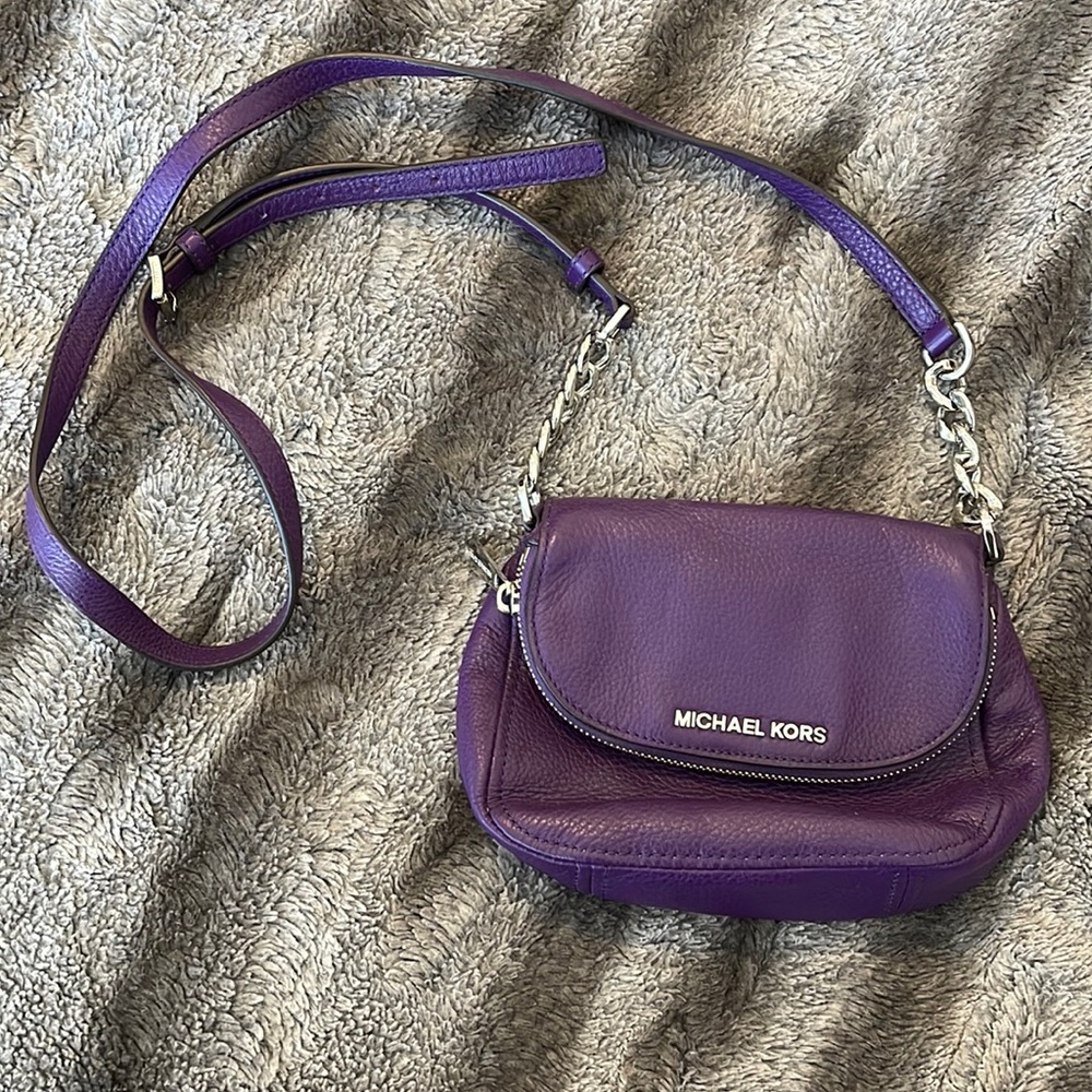 Michael Kors Purple Purse